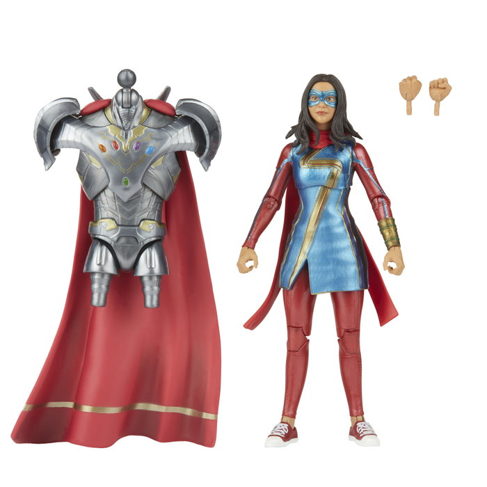 Hasbro Figura Marvel Legends Ms Marvel Kamala Khan 15 cm Articulada Disney Plus UCM