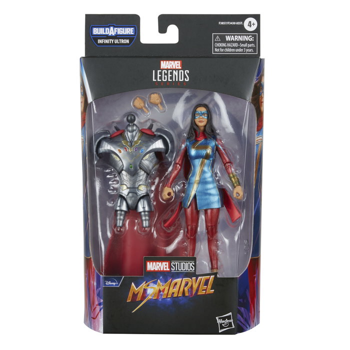Hasbro Figura Marvel Legends Ms Marvel Kamala Khan 15 cm Articulada Disney Plus UCM