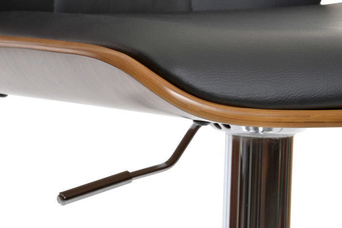 DKD Home Decor Taburete Moderno Negro Marron 52 x 121 x 50 cm