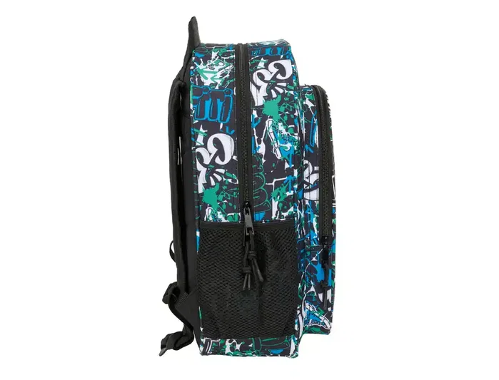 Safta Mochila Safta Junior adaptable a carro graffiti 380x320x120 mm Safta Mochila Safta Junior adaptable a carro graffiti 380x320x120 mm