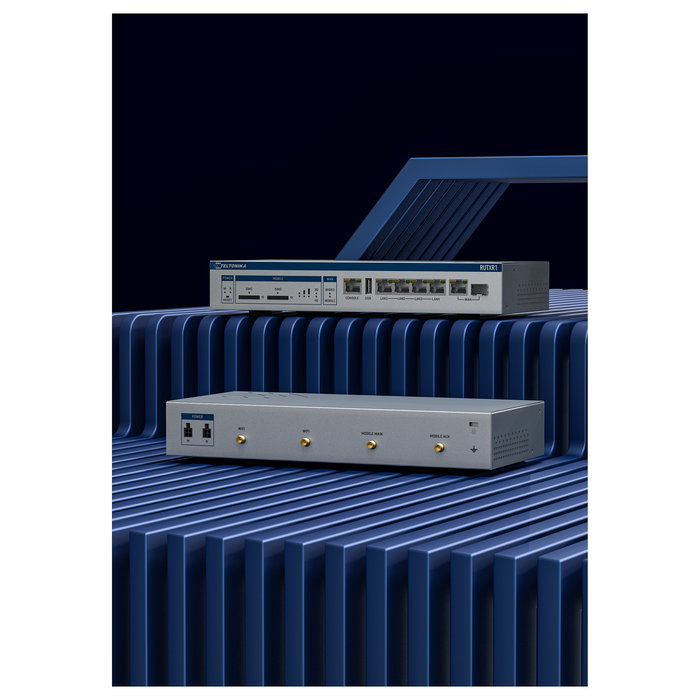 Teltonika RUTXR1 Router de Red Móvil con LTE, WiFi 5, 5 Puertos LAN Gigabit, USB, SFP, VPN y Doble SIM para Conexión WAN y Industrial Teltonika RUTXR1 Router de Red Móvil con LTE, WiFi 5, 5 Puertos LAN Gigabit, USB, SFP, VPN y Doble SIM para Conexión WAN y Industrial