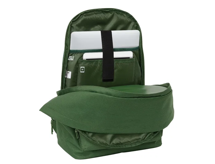 Safta Mochila Real Madrid Doble para Portátil 15,6 pulg con USB Caqui Safta Mochila Real Madrid Doble para Portátil 15,6 pulg con USB Caqui