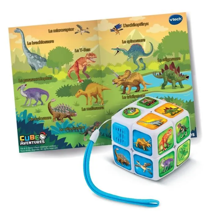 Vtech VT80573605 Aventuras Del Cubo Dinos Idioma Francés