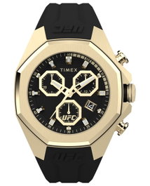 Timex TW2W69800 UFC PRO Men's Silicone Dorado y Negro