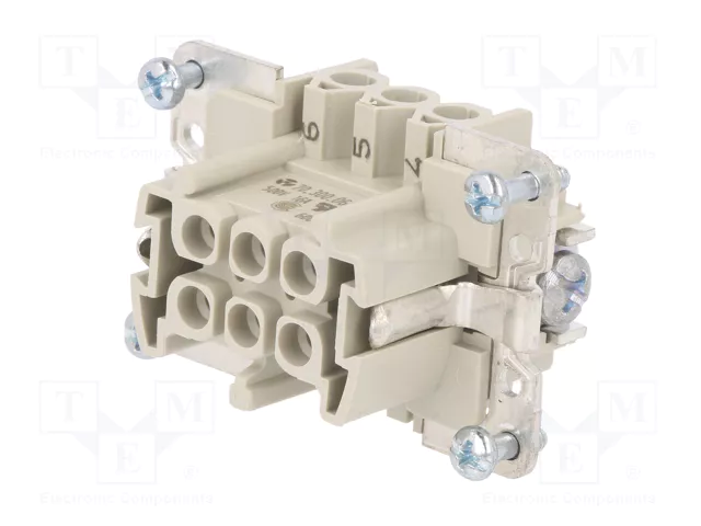 WIELAND Conector HDC Hembra Tamaño 6 para Panel