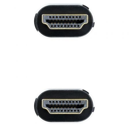 NANO CABLE Cable HDMI 2.1 IRIS 5.0M 8K 48Gbps 4K@120Hz 8K@60Hz eARC HDR 32 Canales Audio Negro