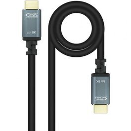 NANO CABLE Cable HDMI 2.1 IRIS 5.0M 8K 48Gbps 4K@120Hz 8K@60Hz eARC HDR 32 Canales Audio Negro
