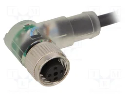 LAPP Cable para sensores UNITRONIC SENSOR M12, M12 hembra angular, 5m, 4 pines