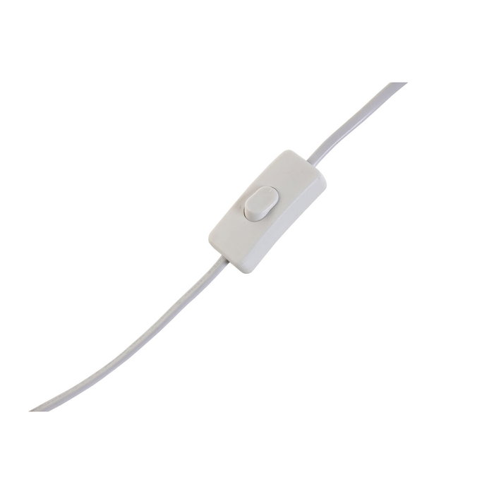 DKD Home Decor Lámpara de Sobremesa Atlas Blanco