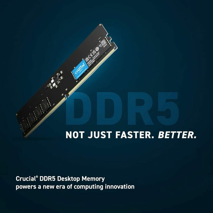 Crucial 8 GB DDR5-5600 CL46 UDIMM CT8G56C46U5