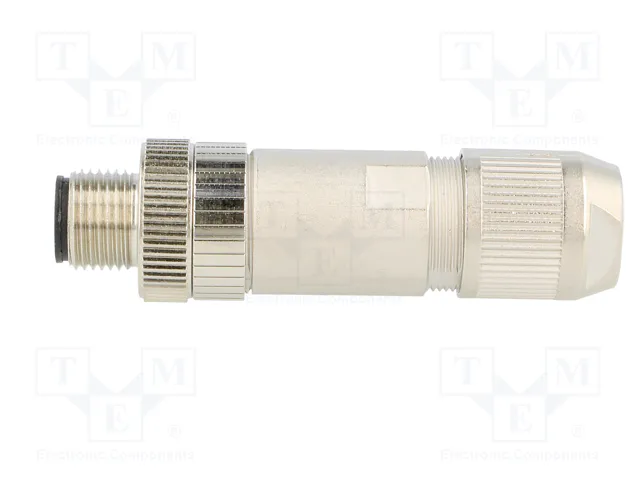 LAPP Conector M12 macho de 4 pines recto IP67 código D - Ethernet