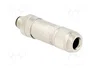 LAPP Conector M12 macho de 4 pines recto IP67 código D - Ethernet