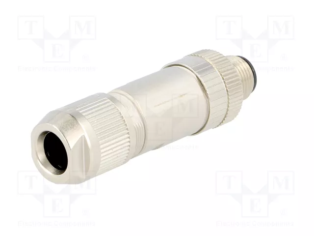 LAPP Conector M12 macho de 4 pines recto IP67 código D - Ethernet