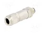 LAPP Conector M12 macho de 4 pines recto IP67 código D - Ethernet