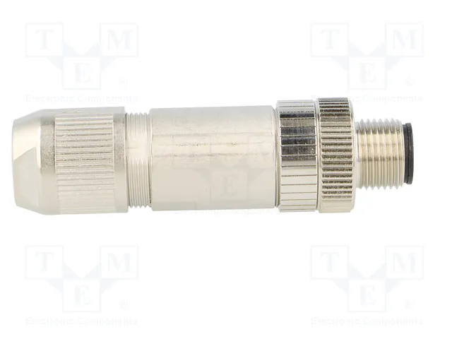 LAPP Conector M12 macho de 4 pines recto IP67 código D - Ethernet