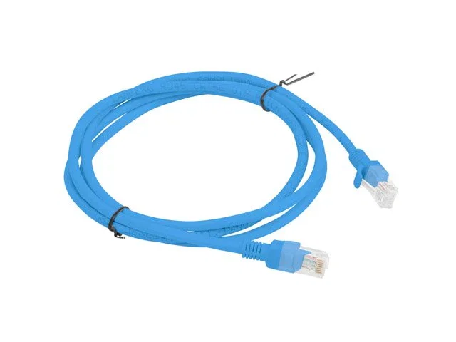 Lanberg PCU6-10CC-0150-B Cable de Red Ethernet RJ45 Cat6 UTP Azul 1.5 Metros (Cable Patch)