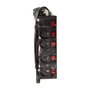 LogiLink LPS251 Regleta de alimentación con 4 tomas de seguridad y cable de 1.5 m