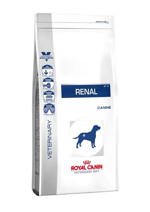 Royal Canin Alimento Dietético Renal para Perros RF16 2 kg - Insuficiencia Renal Crónica, Urolitiasis Royal Canin Alimento Dietético Renal para Perros RF16 2 kg - Insuficiencia Renal Crónica, Urolitiasis