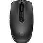 HP Ratón 695 Inalámbrico Recargable Negro