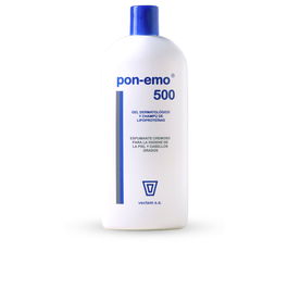 Pon-Emo 500 gel dermatológico y champú de proteínas 500 ml - Limpieza suave para piel y cabello seco con LIPOPROTEÍNAS y COLÁGENO