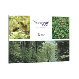 Expositor Multiusos Mural A.2000 Adhesivo A5 Horizontal Premium Cristal