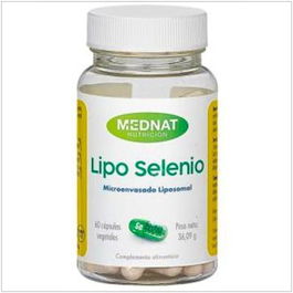 MEDNAT Lipo Selenio 60 Cápsulas Apto para Veganos