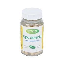 MEDNAT Lipo Selenio 60 Cápsulas Apto para Veganos