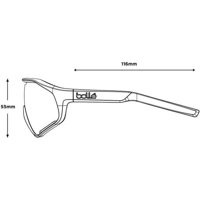 Gafas de Sol Unisex Bollé BS010004