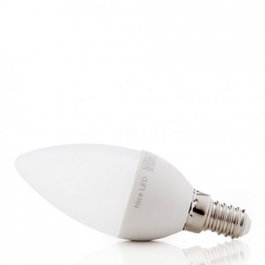Bombilla LED E14 C37 5W 410Lm 6000K Blanco Frío