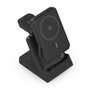 AISENS Cargador Inalámbrico 4 en 1 15W con Power Bank 5000mAh Negro