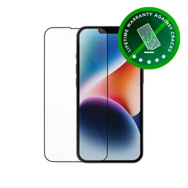 Dbramante1928 Protector de Pantalla Apple Compatible iPhone 13, iPhone 13 Pro, iPhone 14, iPhone 16e (6.1") - Cristal Templado PET 9H Anti-huellas y Rayones, 1 Pieza