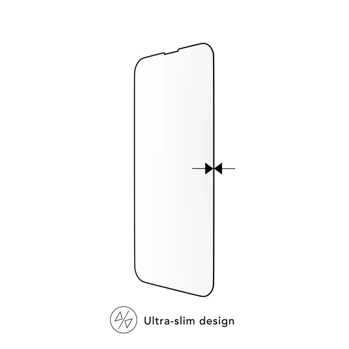 Dbramante1928 Protector de Pantalla Apple Compatible iPhone 13, iPhone 13 Pro, iPhone 14, iPhone 16e (6.1") - Cristal Templado PET 9H Anti-huellas y Rayones, 1 Pieza