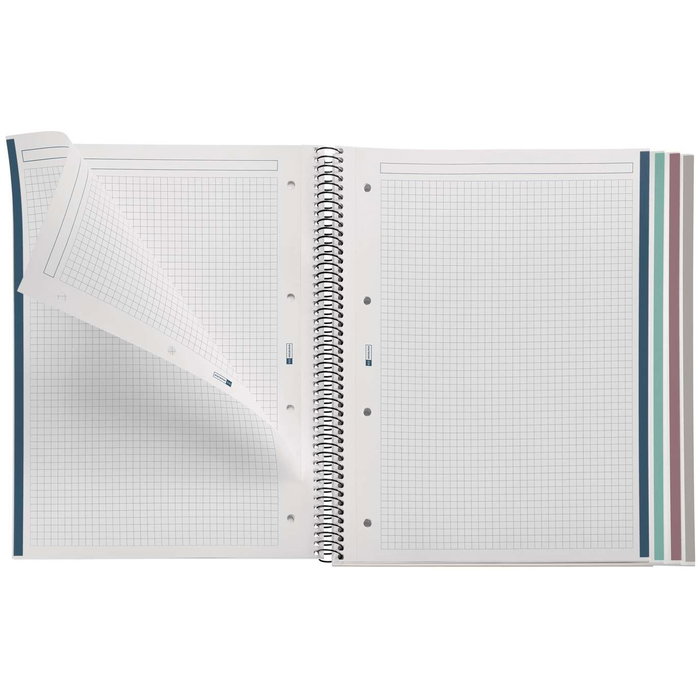 MIQUELRIUS Bloc Eco Design A4 con 120 hojas cuadriculadas y tapa dura MIQUELRIUS Bloc Eco Design A4 con 120 hojas cuadriculadas y tapa dura