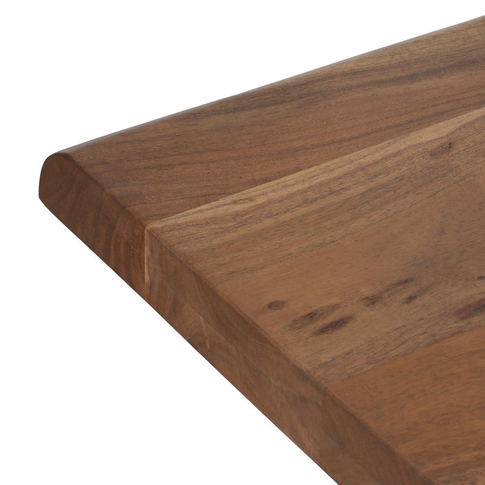 Mesa Comedor Marrón Madera de Acacia 280 X 100 X 77 cm Mesa Comedor Marrón Madera de Acacia 280 X 100 X 77 cm