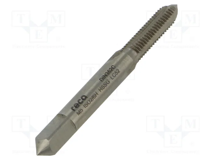 RECA Macho de roscar métrico M5 x 0,8 mm, 50 mm RECA Macho de roscar métrico M5 x 0,8 mm, 50 mm