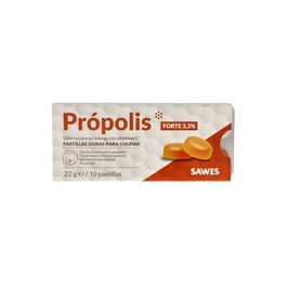 SAWES Caramelos de Propóleo Sabor Naranja 22Gr