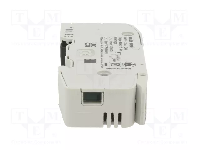 DF ELECTRIC Portafusibles 8x32mm para Raíl DIN 25A