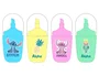 Safta Set de 4 Rotuladores Fluorescentes Stitch Stationery