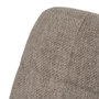 Silla Taupe Tejido-Metal Contract 44 X 42 X 89 cm (Set de 4)