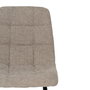 Silla Taupe Tejido-Metal Contract 44 X 42 X 89 cm (Set de 4)
