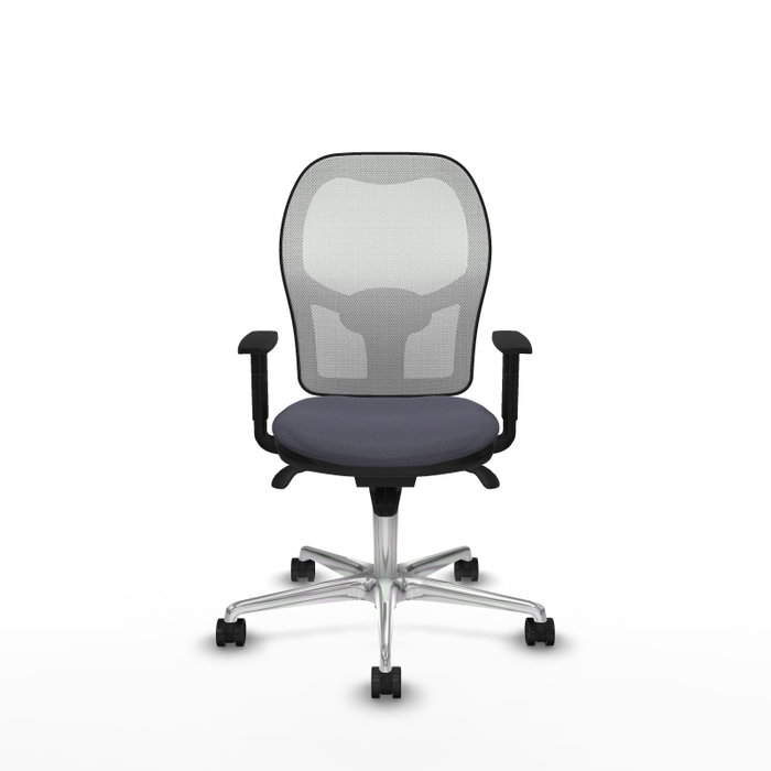 PIQUERAS Y CRESPO Silla de oficina Jorquera Gris oscuro y Blanco PIQUERAS Y CRESPO Silla de oficina Jorquera Gris oscuro y Blanco