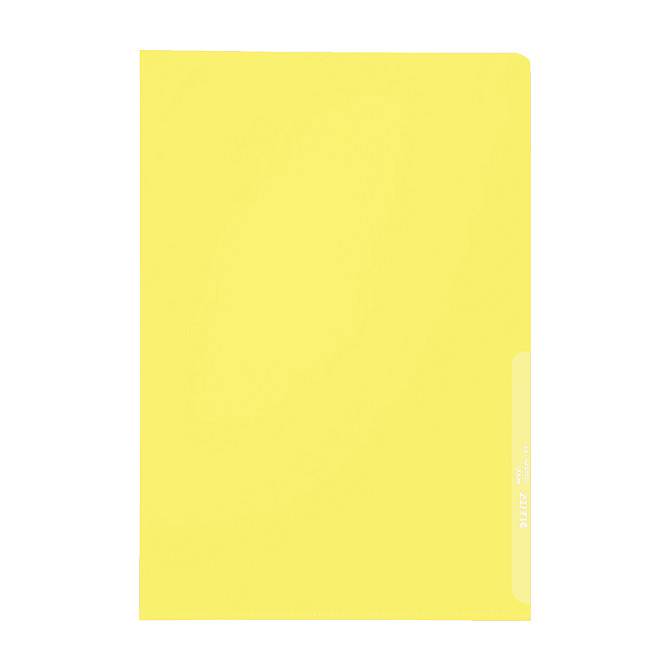 LEITZ Fundas perforadas DIN A4 Amarillo LEITZ Fundas perforadas DIN A4 Amarillo