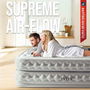 Intex Cama de Aire Queen Suprem Air-Flow 51 cm Soporta 272 Kg con Bomba Eléctrica Incorporada y Tecnología Fiber-Tech
