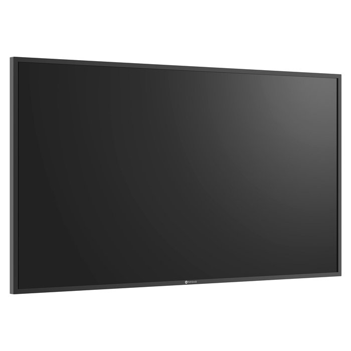 AG Neovo QM4303 Pantalla de señalización digital 42.5" (43 pulgadas) 4K UHD 3840x2160, 500 Nits, HDR, 4000:1, 5 ms, 24/7, montaje VESA, HDMI, USB, Altavoces, Negro