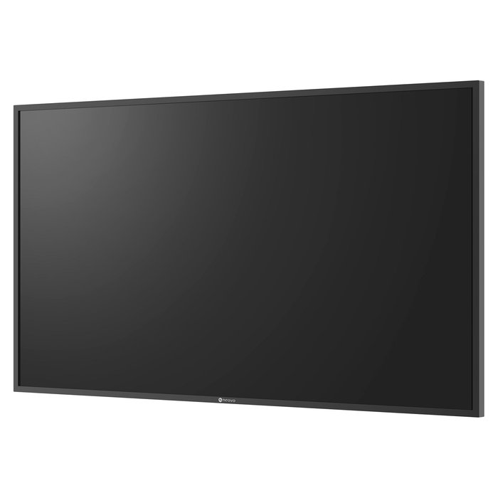 AG Neovo QM4303 Pantalla de señalización digital 42.5" (43 pulgadas) 4K UHD 3840x2160, 500 Nits, HDR, 4000:1, 5 ms, 24/7, montaje VESA, HDMI, USB, Altavoces, Negro