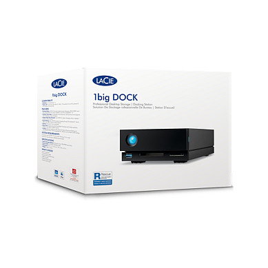 LaCie 1big Dock 24TB Thunderbolt 3 Negro LaCie 1big Dock 24TB Thunderbolt 3 Negro