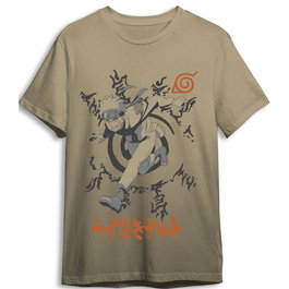 Pierrot Camiseta manga Naruto Shippuden para adulto en algodón 165 g - Talla L