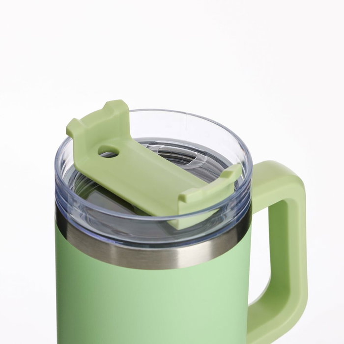 Botella de Agua Muitomas TRAVELMUG900GN Verde Acero Inoxidable