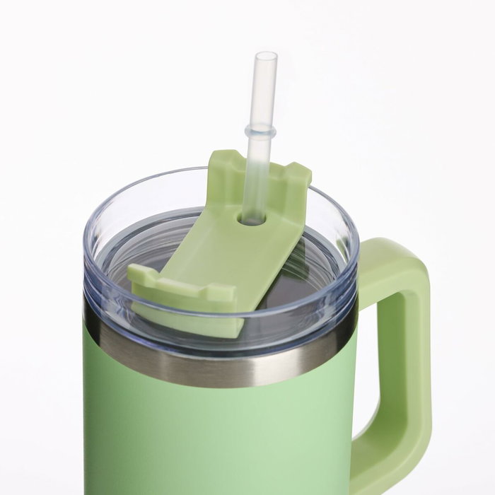 Botella de Agua Muitomas TRAVELMUG900GN Verde Acero Inoxidable