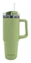 Muitomas TRAVELMUG900GN Taza de Viaje Acero Inoxidable Doble Pared 900 ml, A Prueba de Fugas, Color Verde